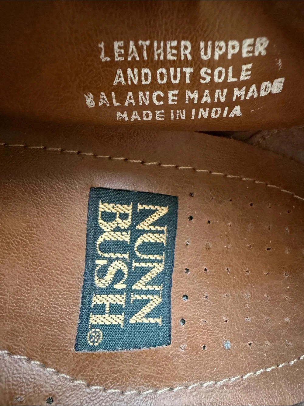 Nunn Bush Brown Woven Tassel Loafers